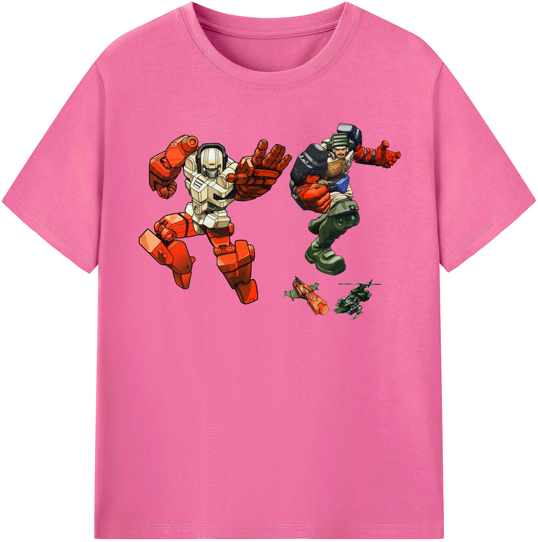 （画像用）  レディースカジュアルプリントTシャツ（綿100％）